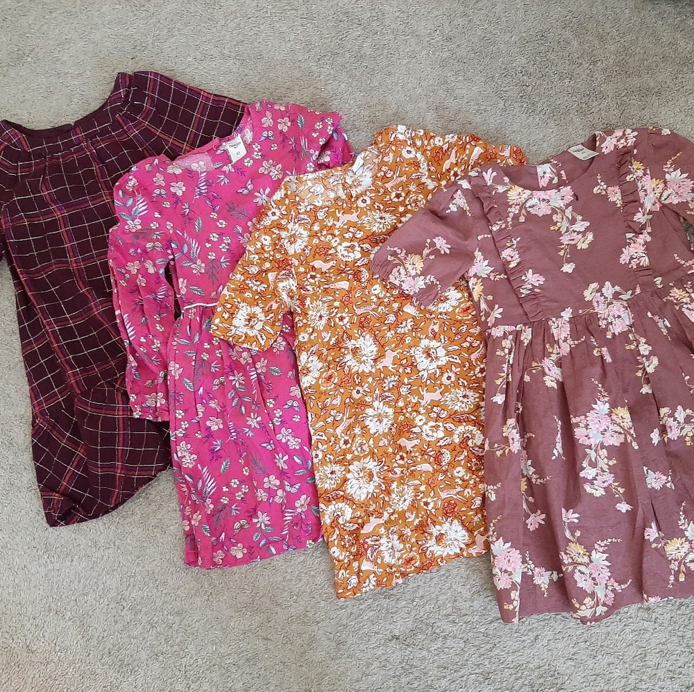 Lot of Girls Old Navy and Oshkosh dresses.